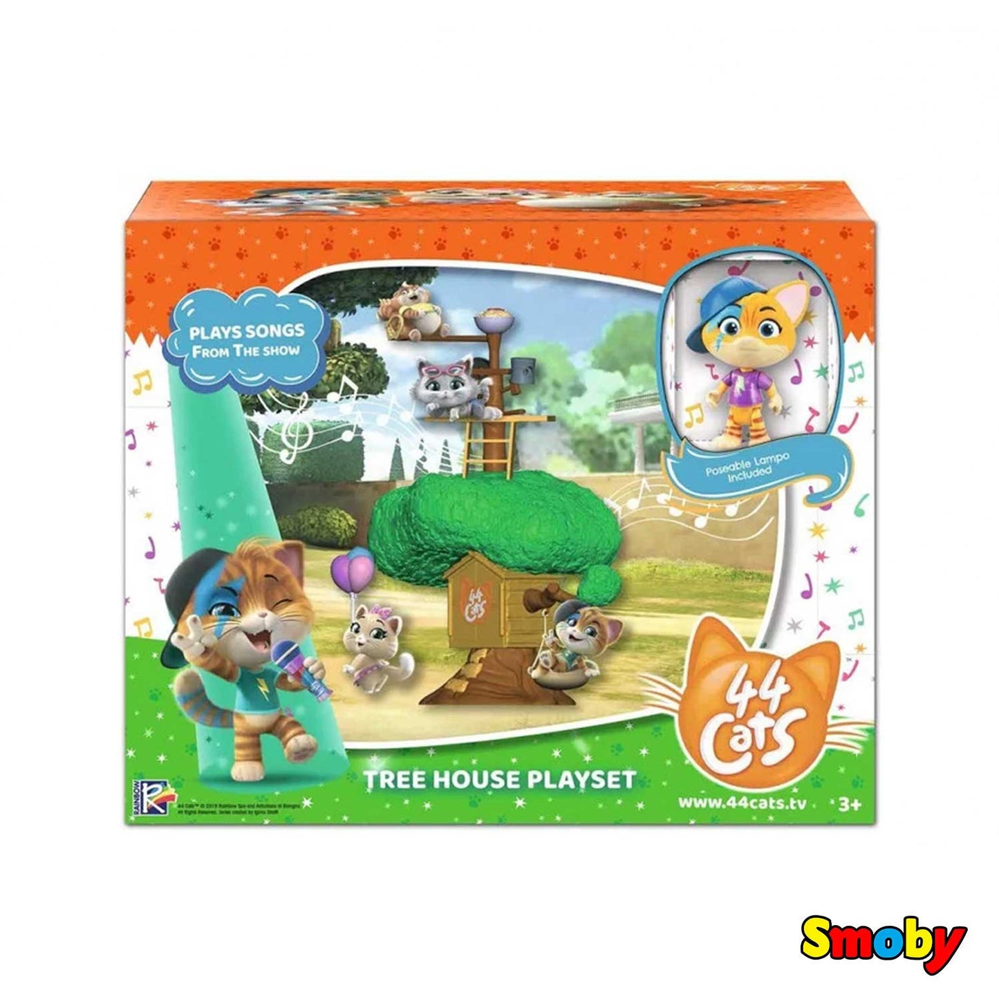 Smoby - La Club House dei 44 Gatti Playset