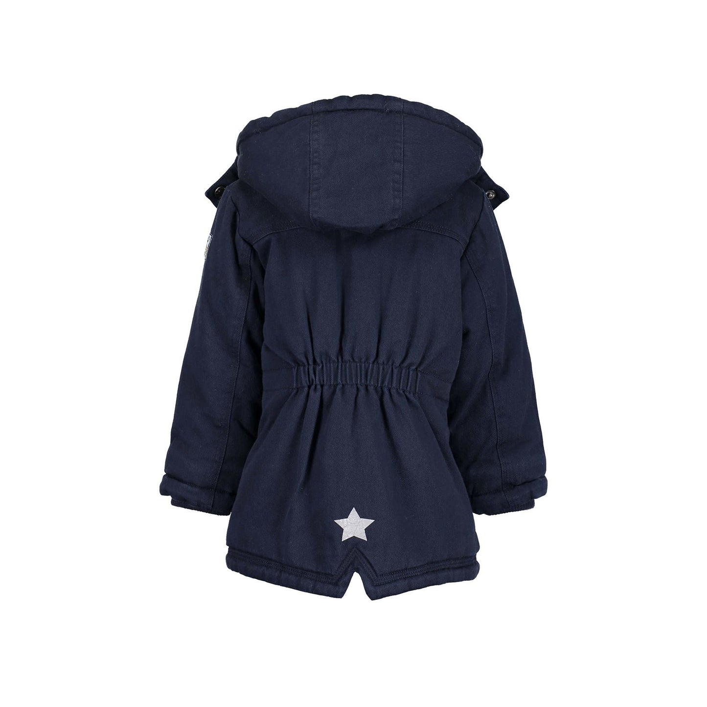 Blue Seven - Cappotto Blu con Cappuccio Baby Bambino