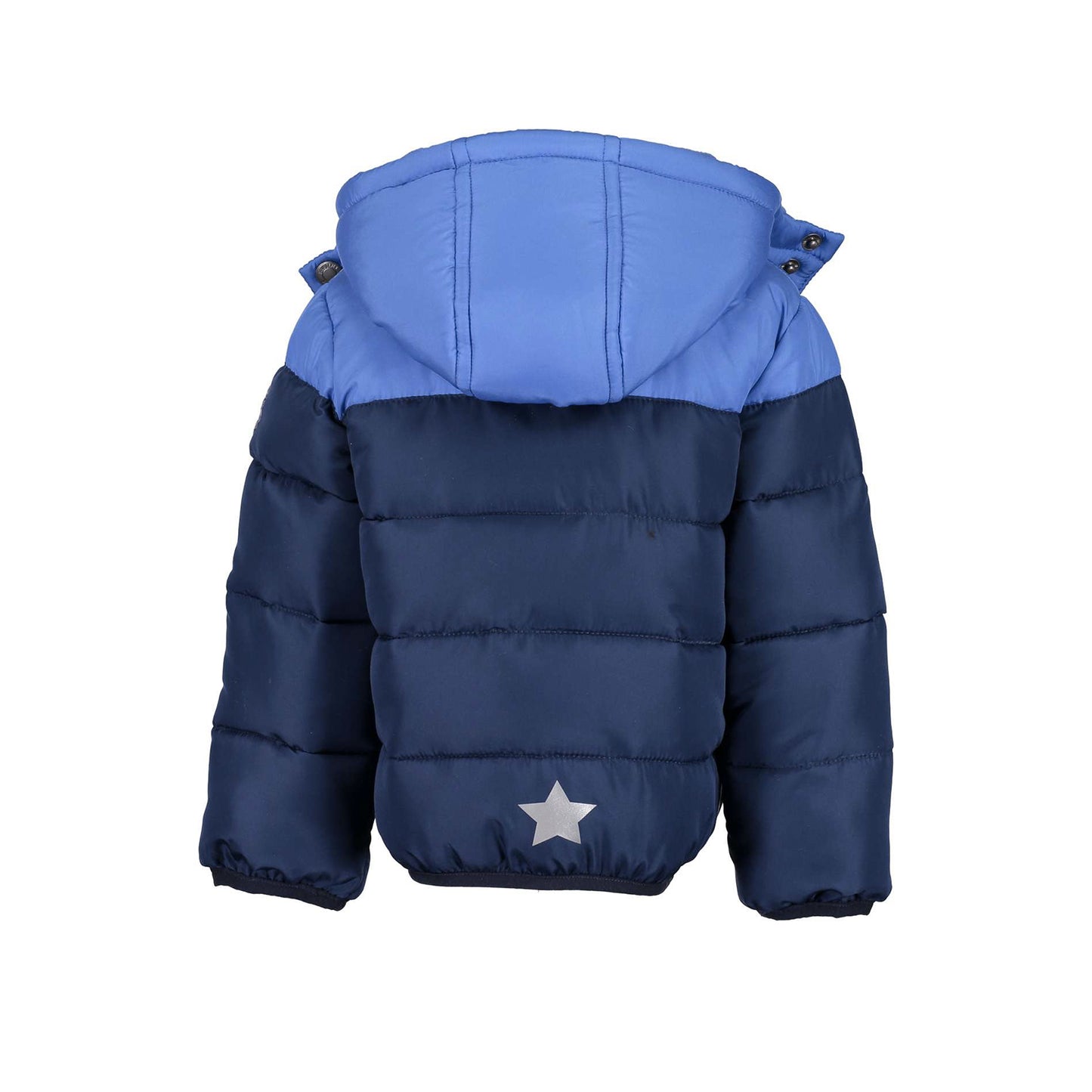 Blue Seven - Cappotto con Cappuccio Blu Baby Bambino