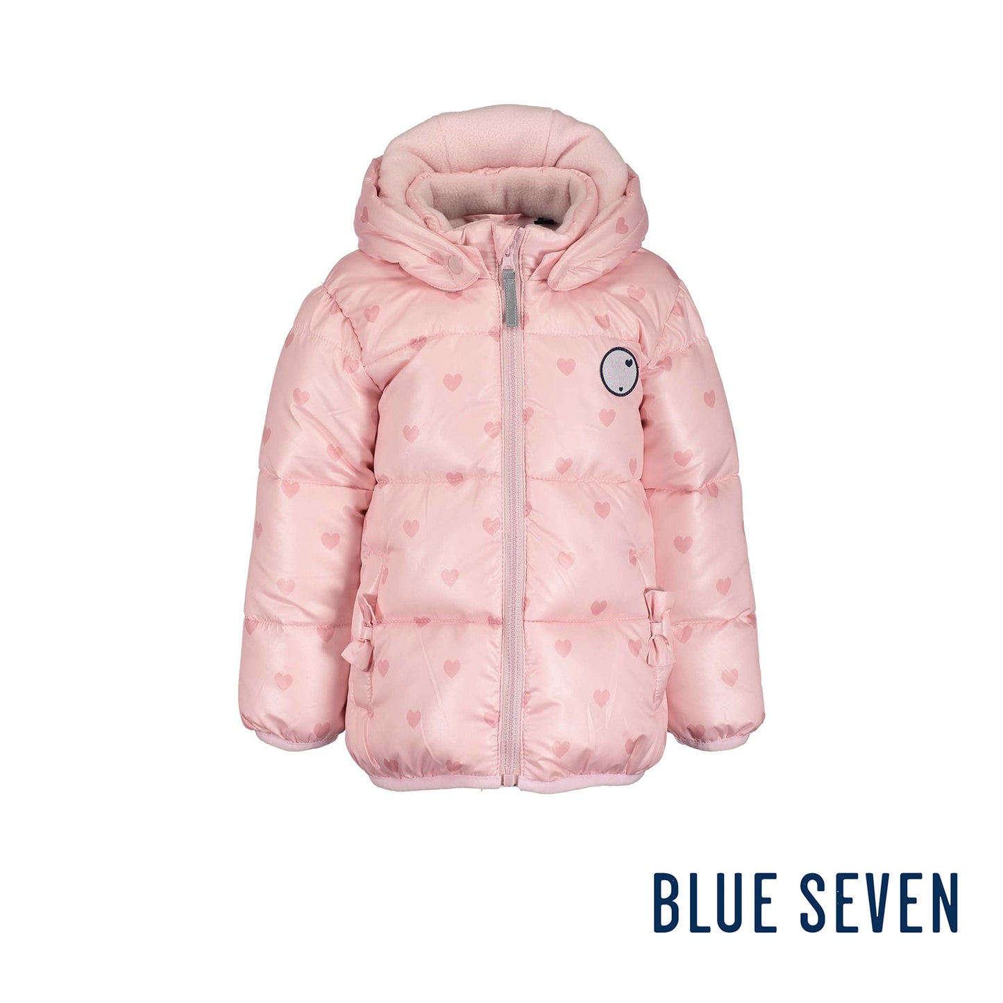 Blue Seven - Giubbotto con Cappuccio Rosa Baby Bambina