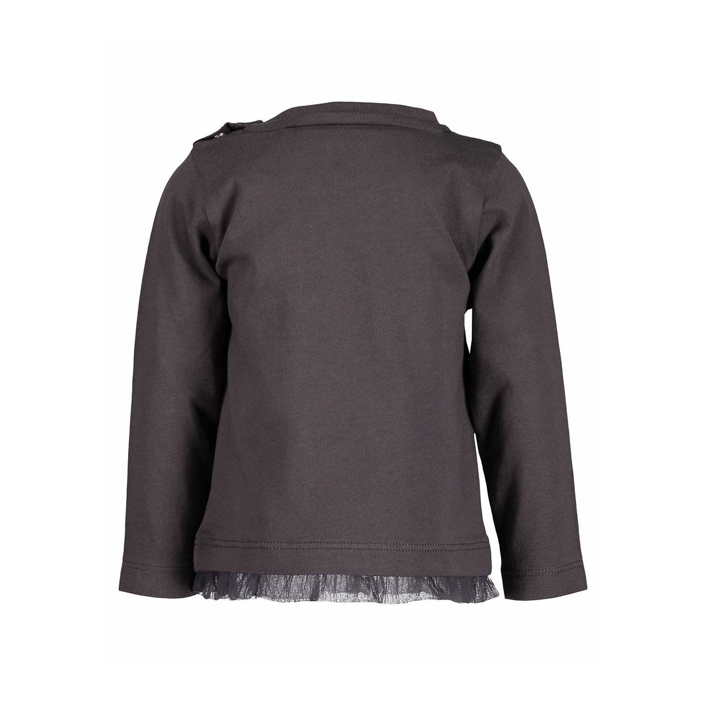 Blue Seven - Baby Girl Brown Long Sleeve T-Shirt