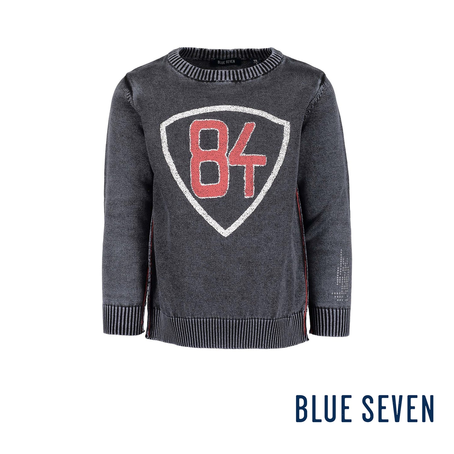 Blue Seven - Maglione Nero Bimbo Junior