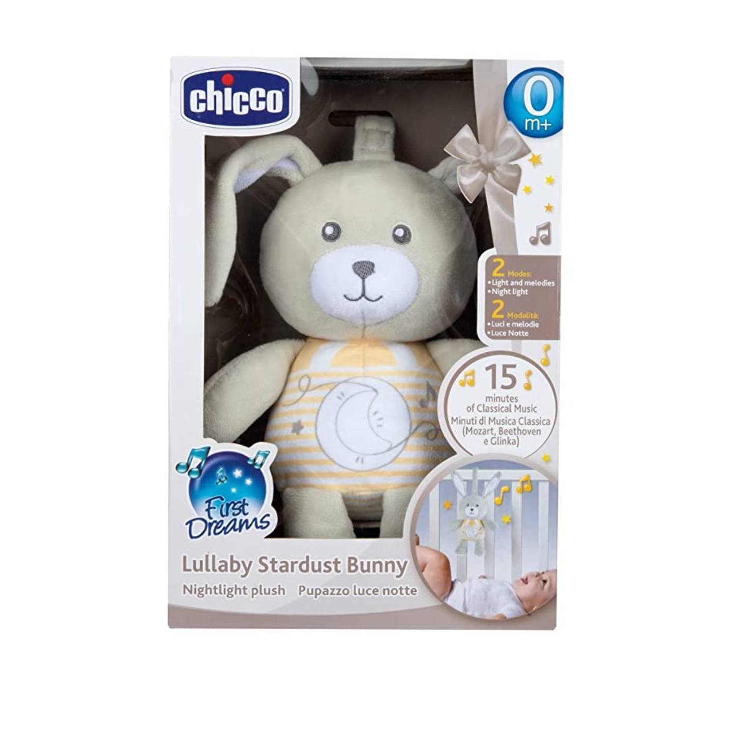 Chicco my Sweet Doudou coniglio peluche per lettino Chicco my Sweet Doudou coniglio peluche per lettino