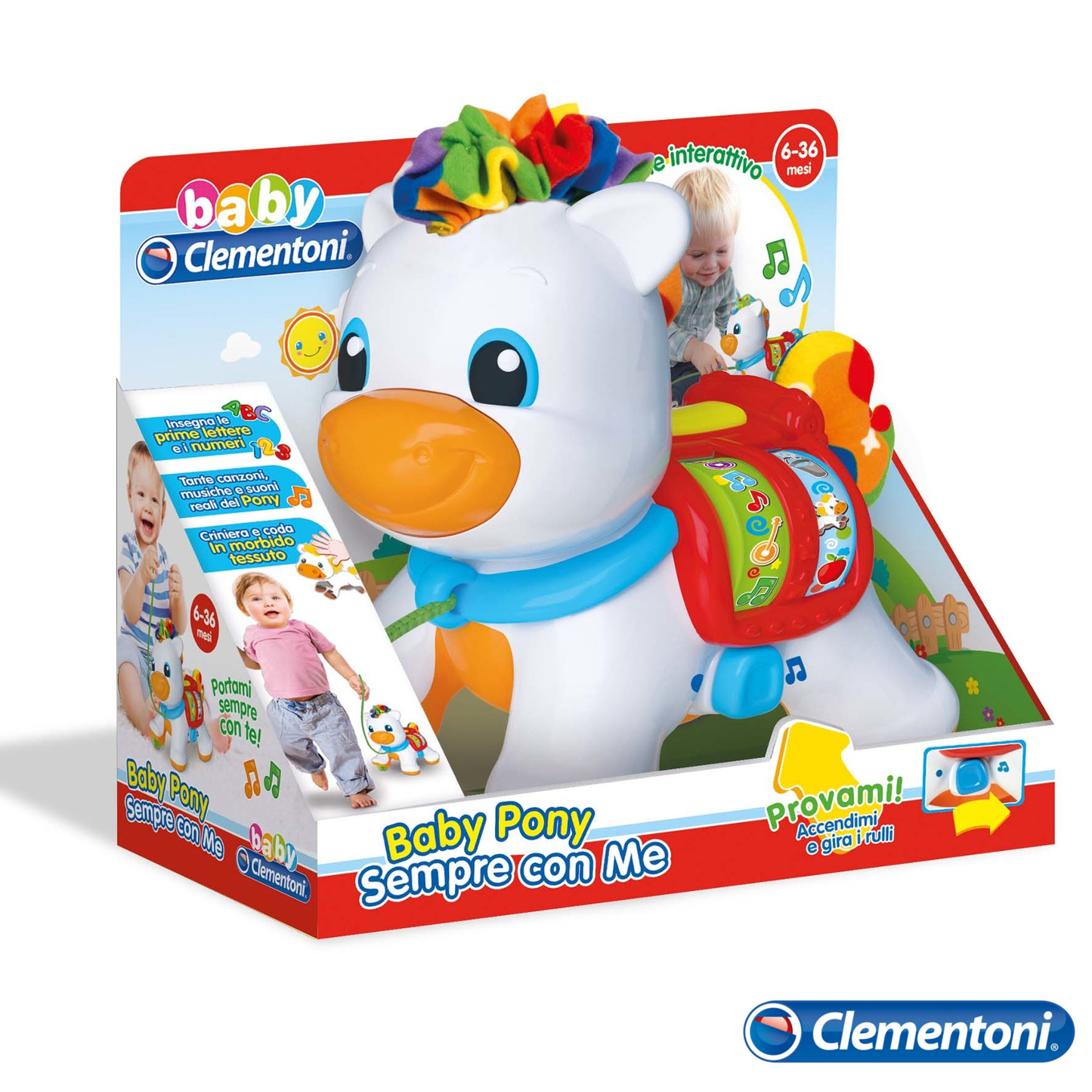 Clementoni - Trainabile Baby Pony Sempre Con Me