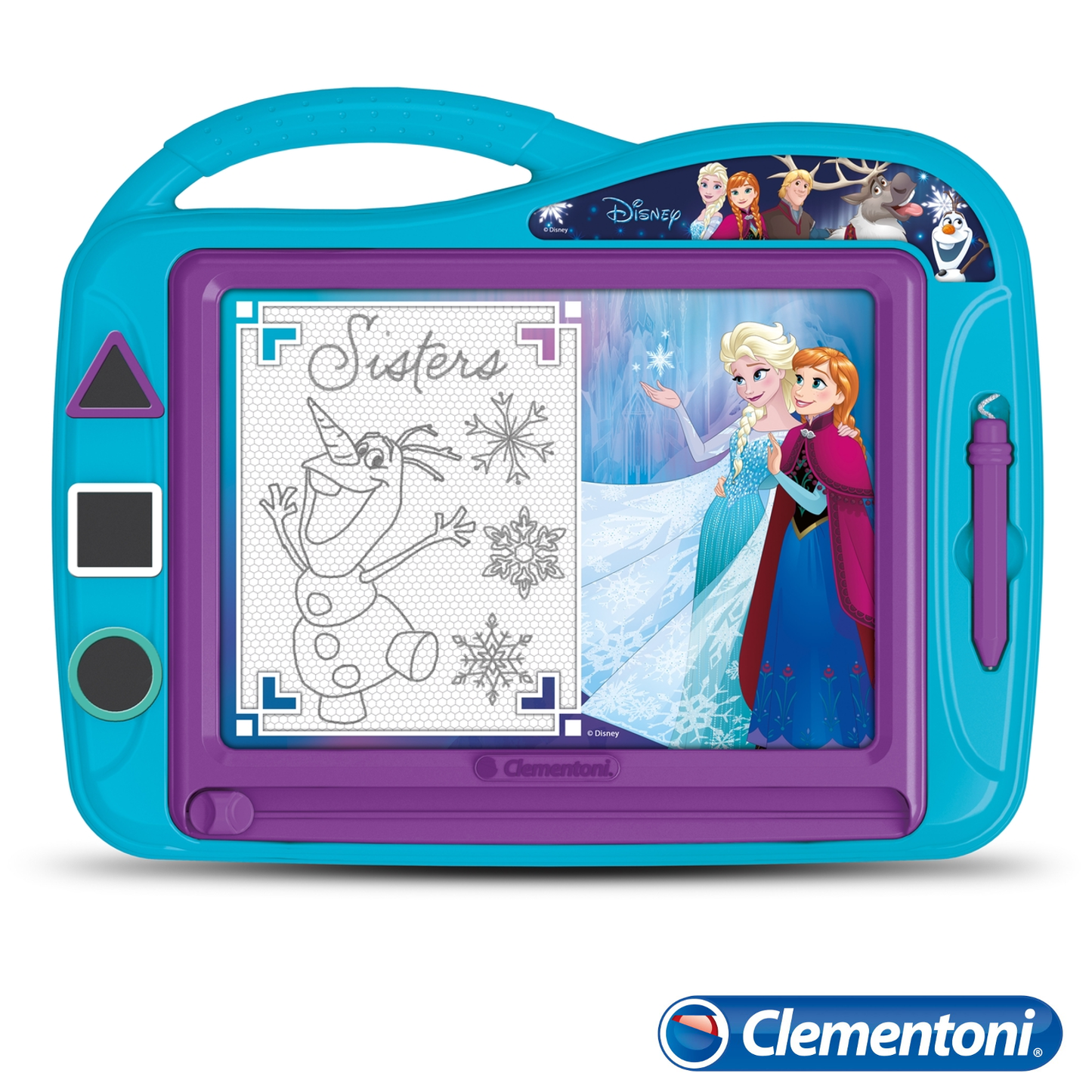 Clementoni - Magnetic Whiteboard Pen and Shapes