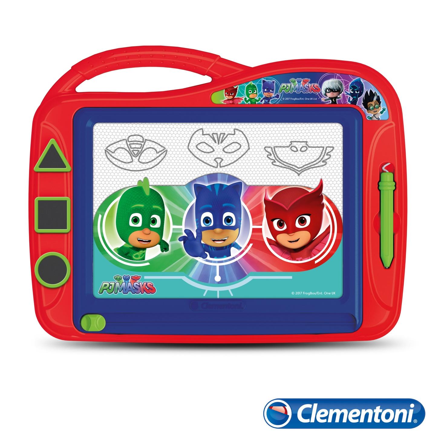 Clementoni - Magnetic Whiteboard Pen and Shapes