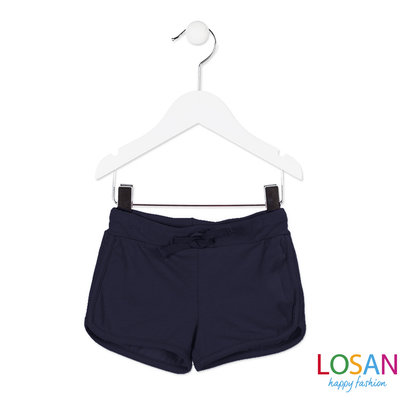 Losan - Baby Girl Basic Stretch Shorts