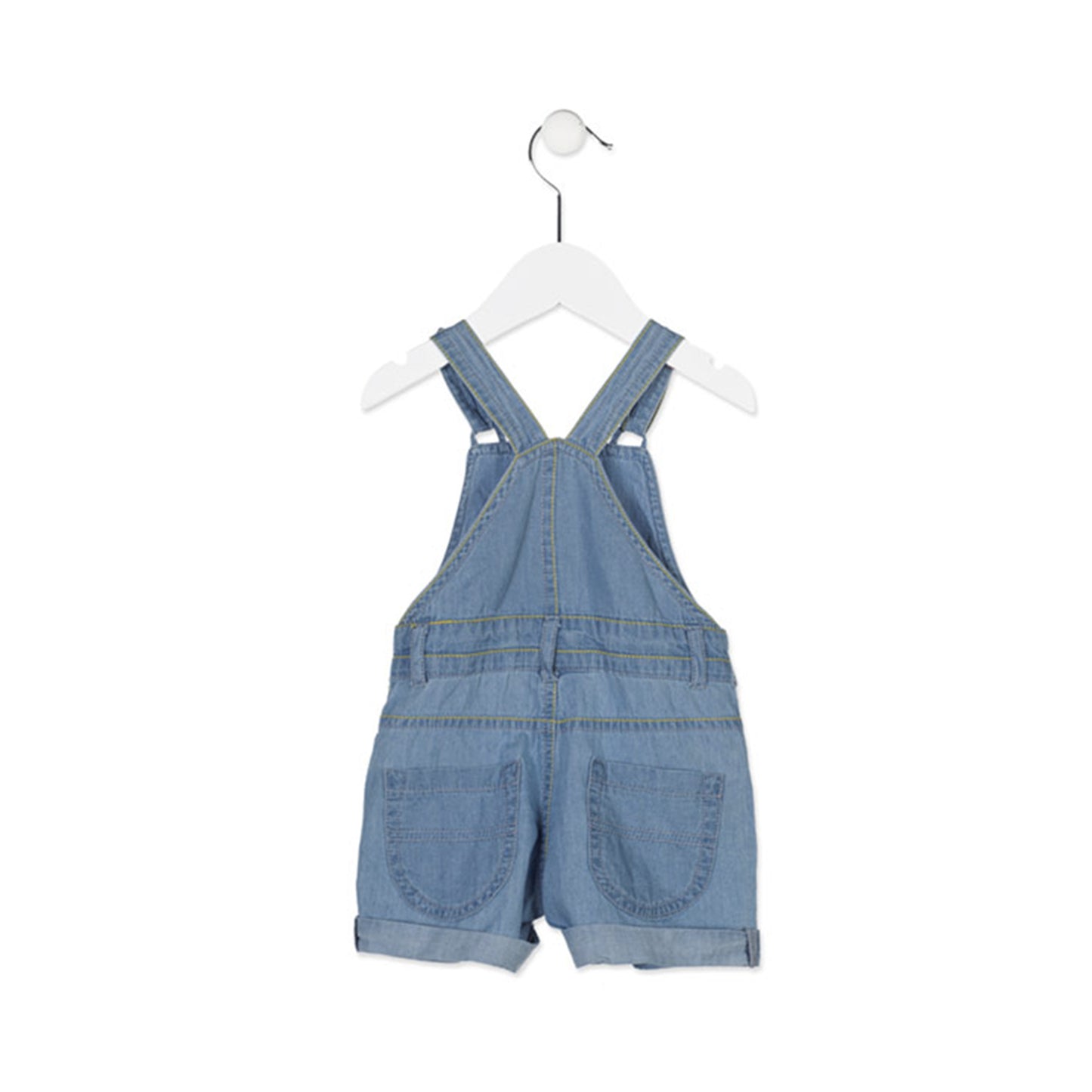 Losan - Salopette Jeans con Peans Ricamate Baby Bambino