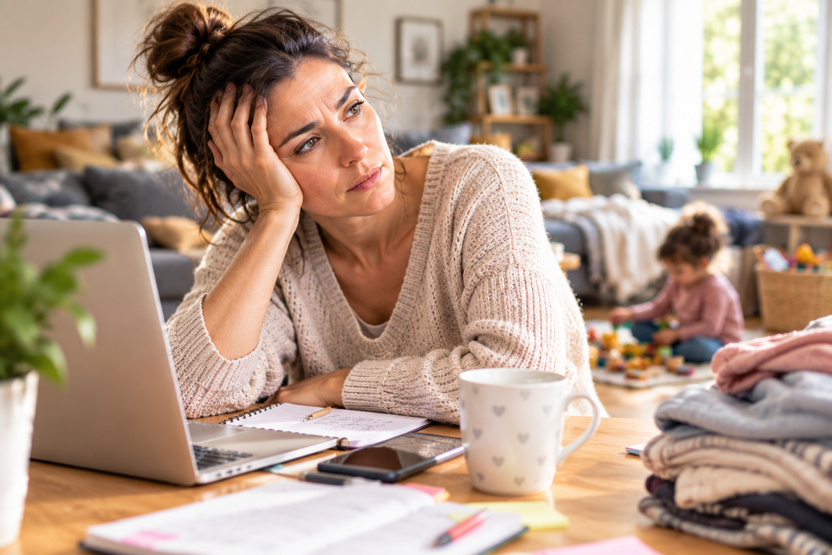 Mental Load: perché le mamme si sentono sempre stanche
