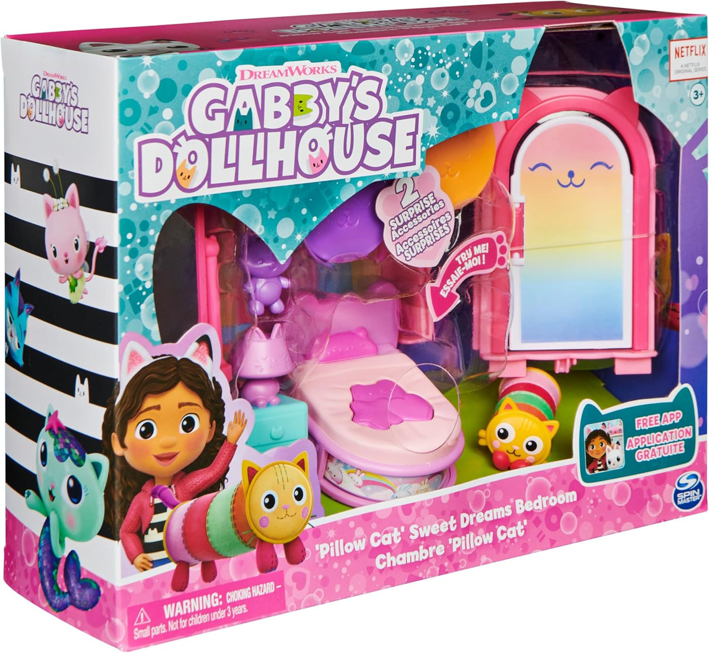 Spin Master - Gabby'S Dollhouse Le Stanze Della Casa - Camera Da Letto