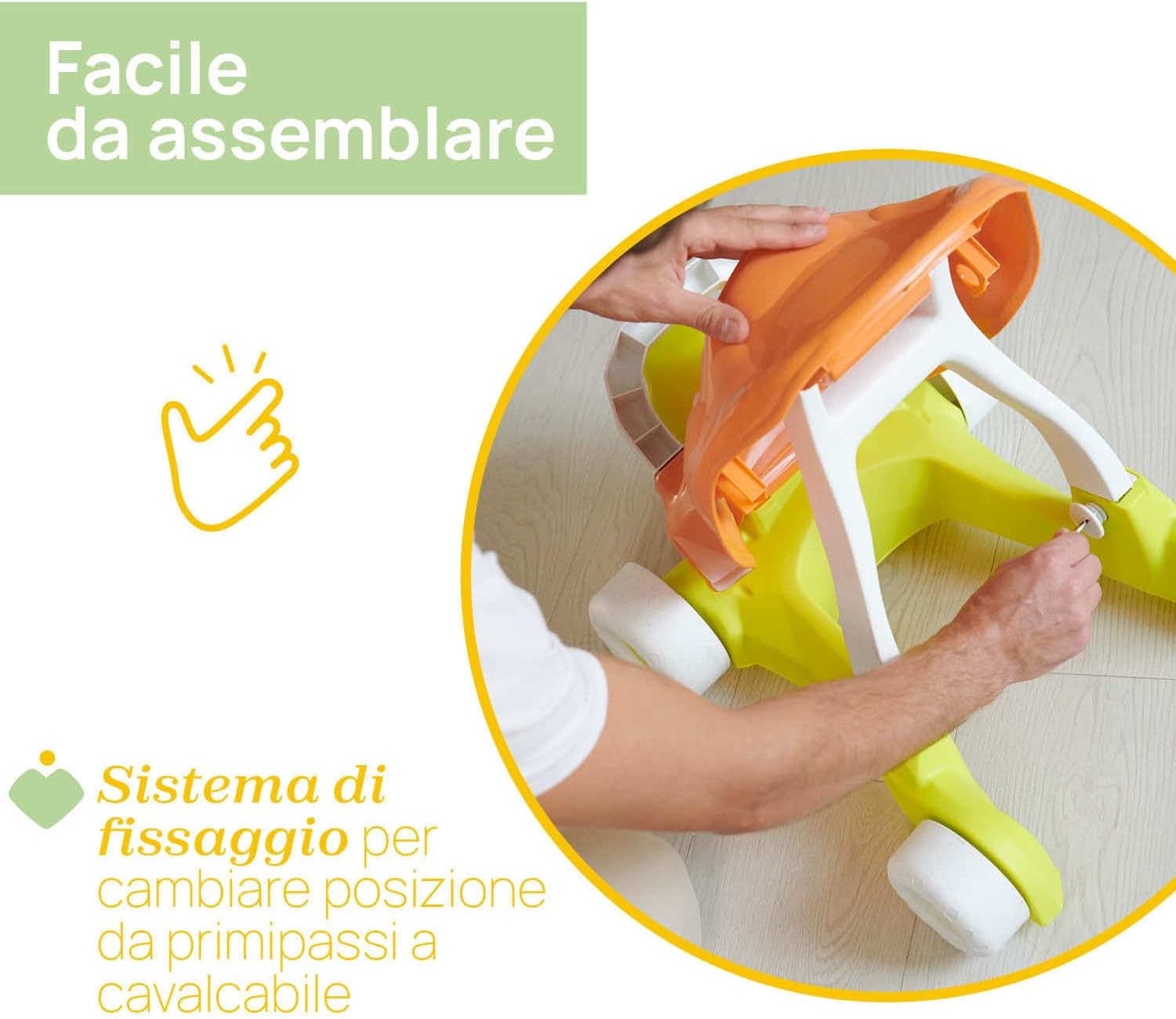 Chicco - Primi Passi Tartaruga 2 in 1