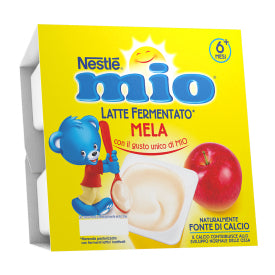 Nestlè - Merenda Latte Fermentato Mela: Confezione 4x100g