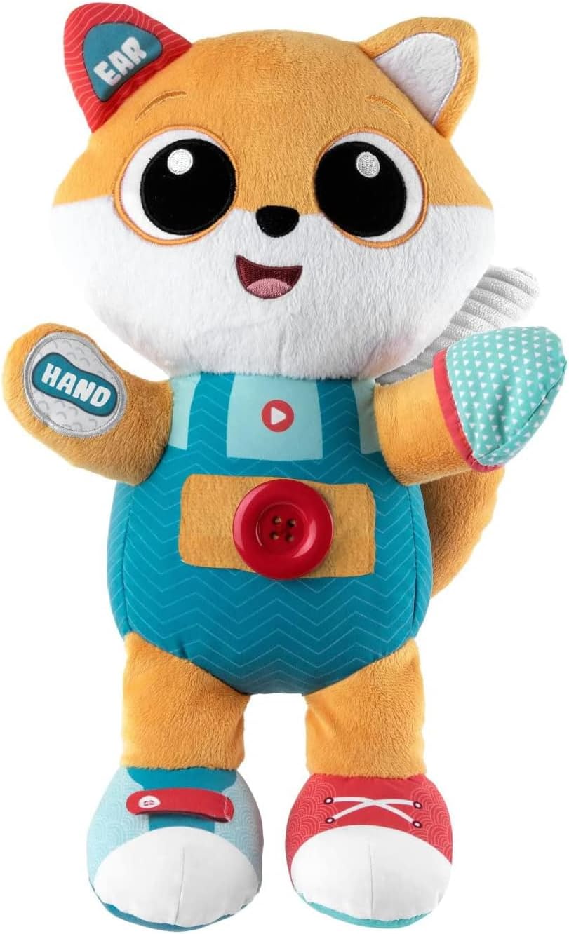 Chicco - Peluche bilingue Interattivo ABC Foxy la Volpe Impara Inglese