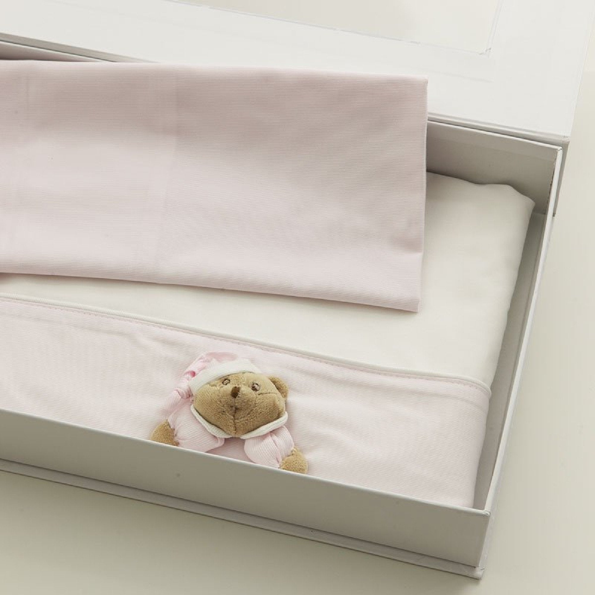 Puccio Set Lenzuola 3 pezzi Letto "Sei la mia stella" Rosa