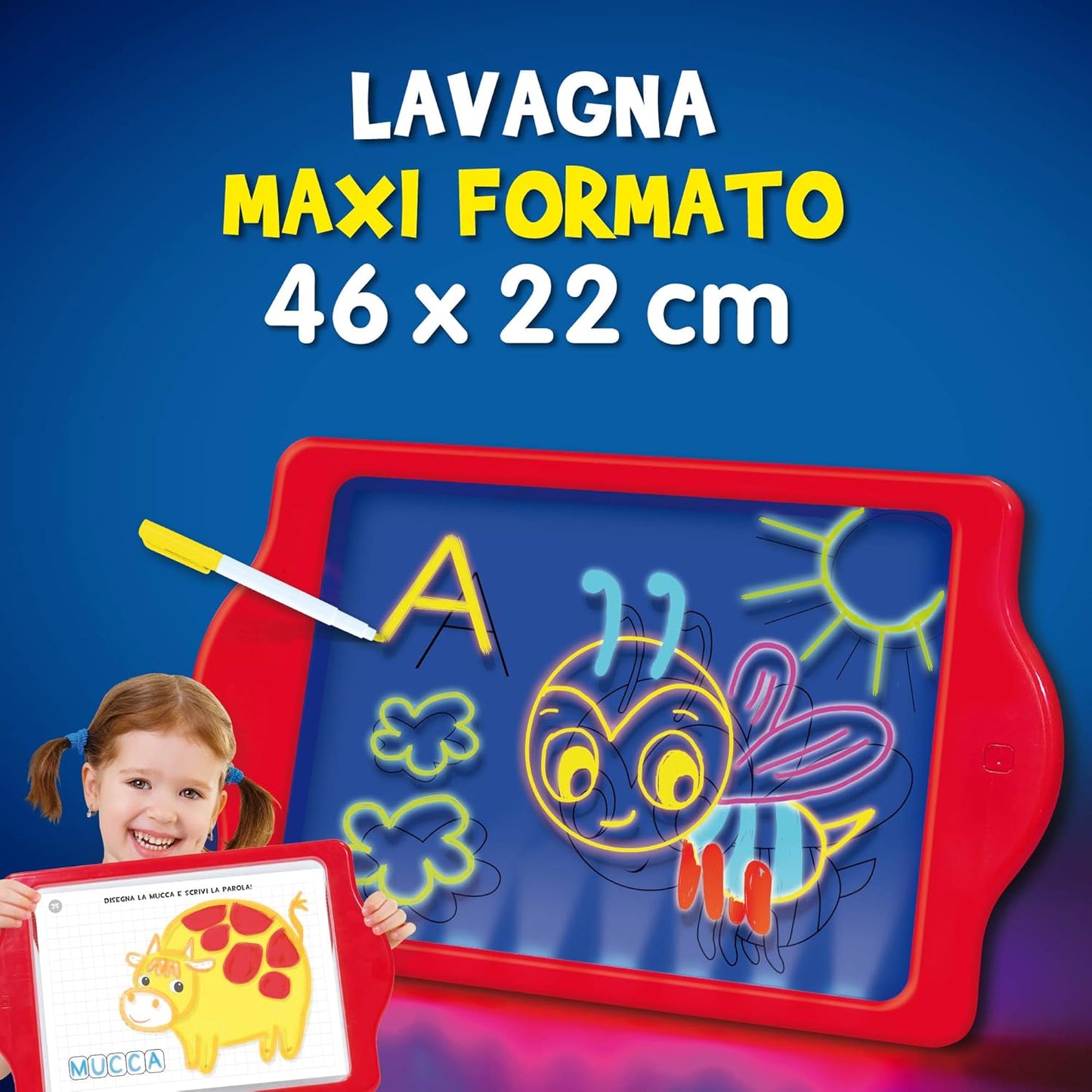 Lisciani - Carrot Led Blackboard