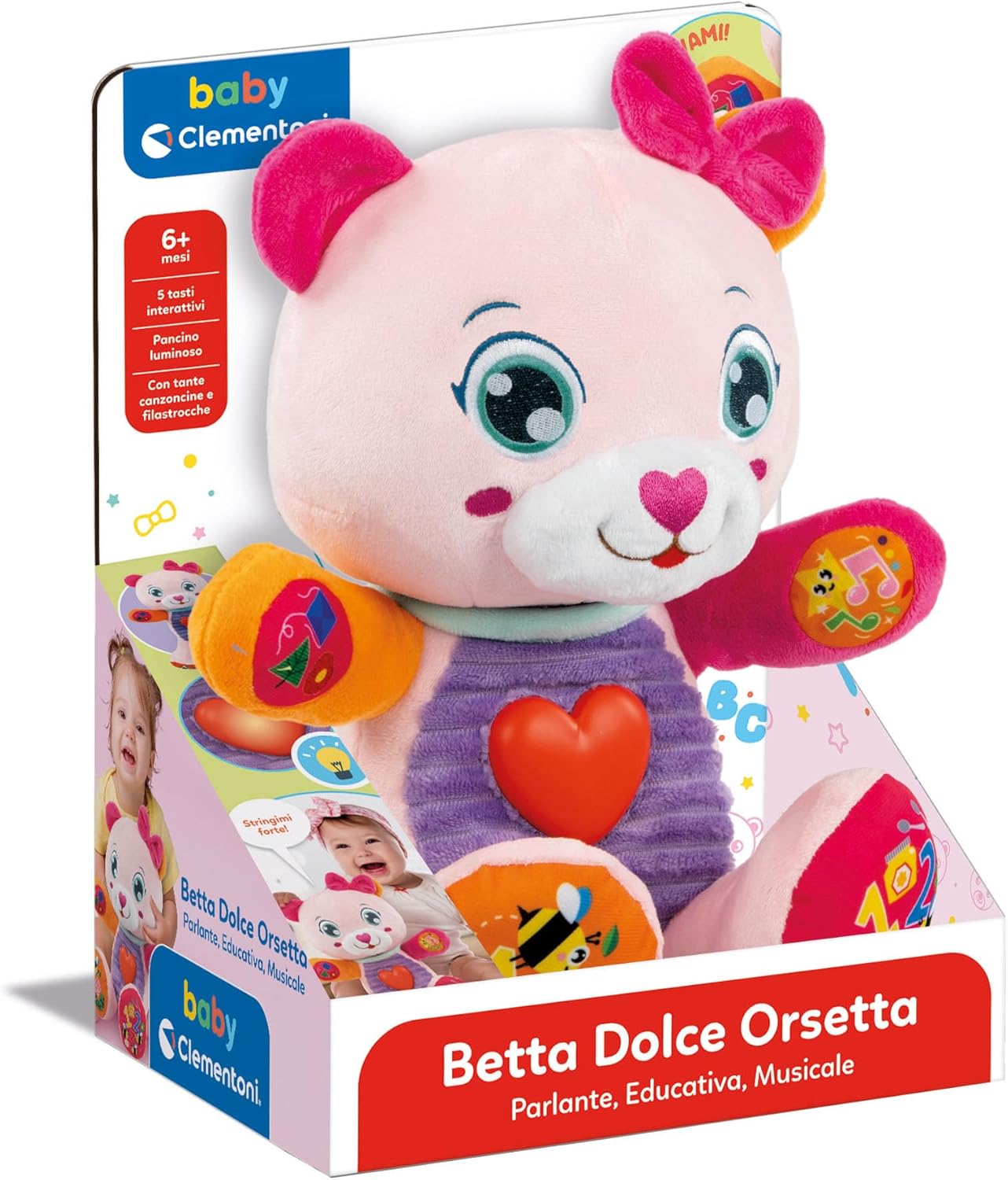 Clementoni - Baby Betta Dolce Orsetta