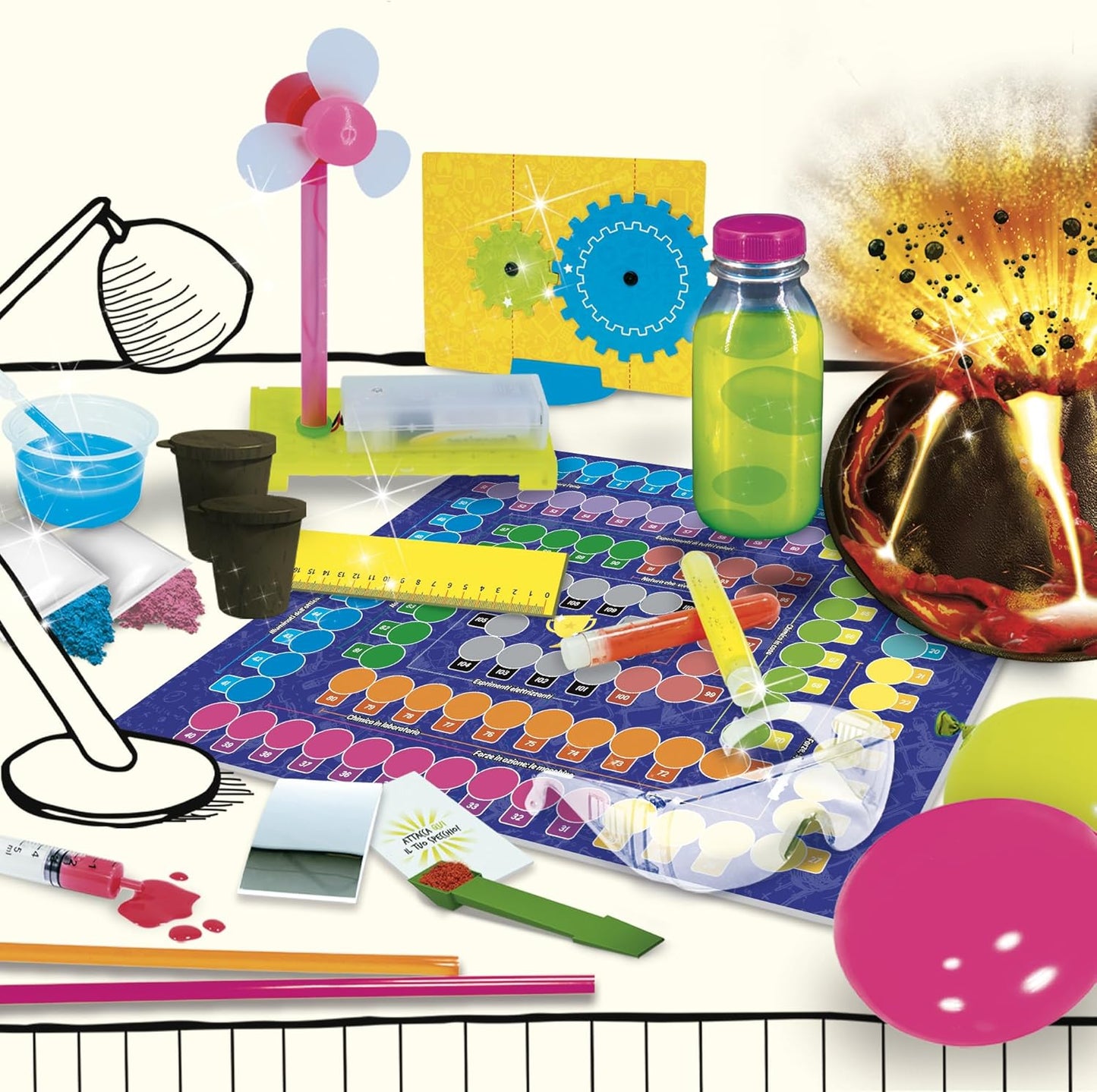 Lisciani - I'm A Genius The Super Laboratory Of The First 101 Experiments