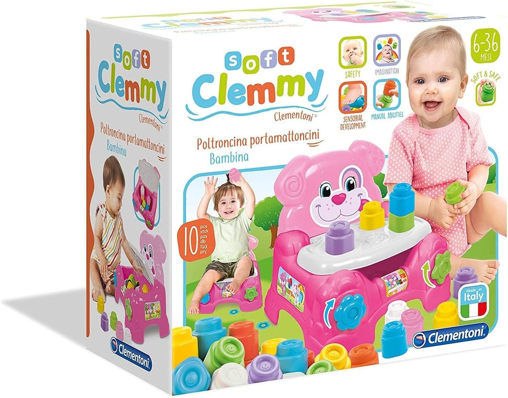 Clementoni – Poltroncina Clemmy Baby Cagnolina 17141