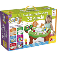 Lisciani - Carotina Very Active Table 30 Games New Edition