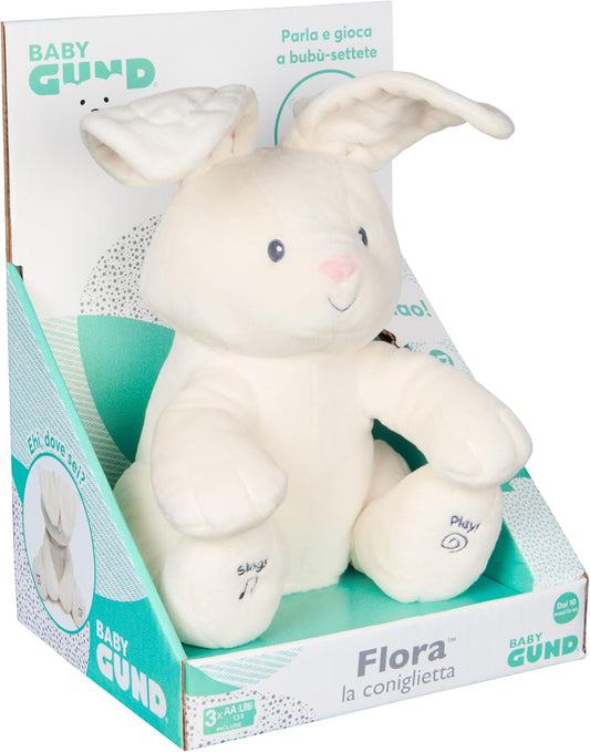 Spin Master Gund - Flora Interactive Talking Bunny
