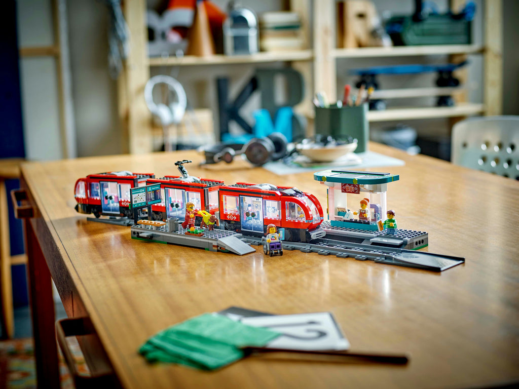 LEGO - Tram E Fermata Del Tram 60423