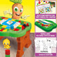 Lisciani - Carotina Very Active Table 30 Games New Edition