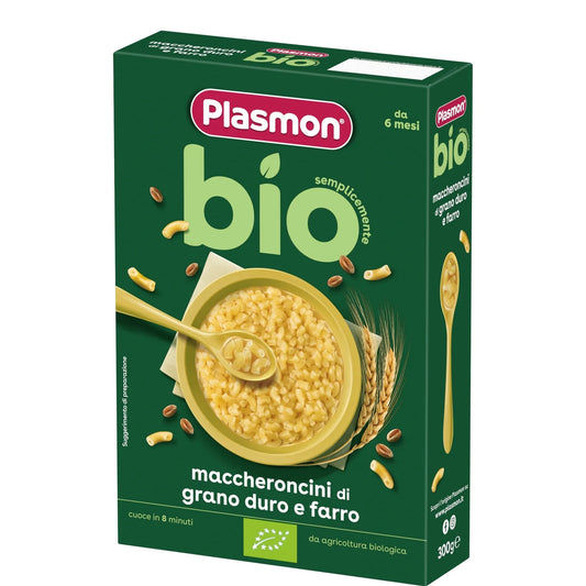 Plasmon -  BIO Pastina Maccheroncini: Confezione 300 gr