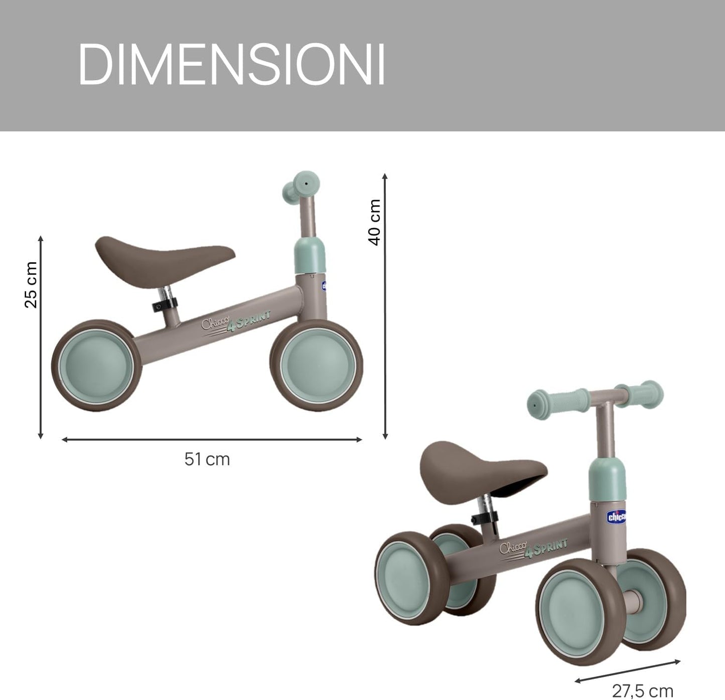 Chicco - Linea Move & Grow: Quadriciclo