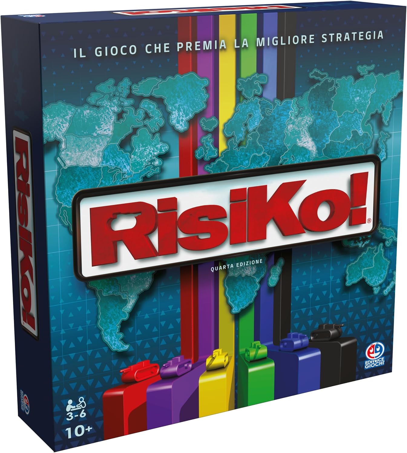 Spin Master - Giochi Da Tavolo Risiko 4 Edizione