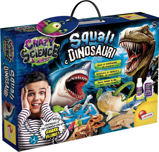 Lisciani - Crazy Science Sharks and Dinosaurs