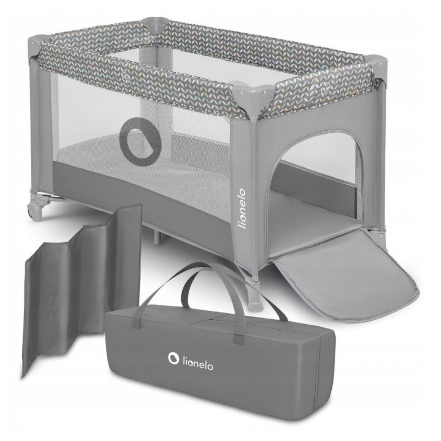 Lionelo - Baby Crib Stefi 2 in 1 Lettino da Viaggio e Campeggio