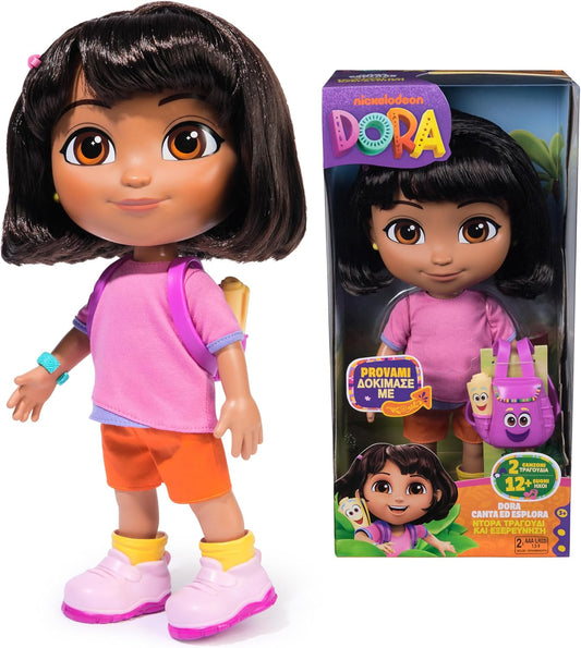 Spin Master - Dora Canta ed Esplora Bambola interattiva 30 cm