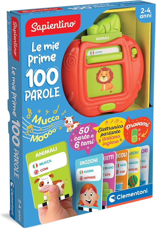 Clementoni - Sapientino: Le Mie Prime 100 Parole 16818