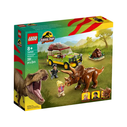 Lego -  Jurassic World La Ricerca Del Triceratopo 76959