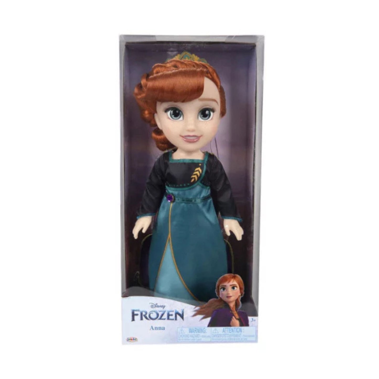 Jakks - Disney Princess Bambola Anna Queen 38 Cm