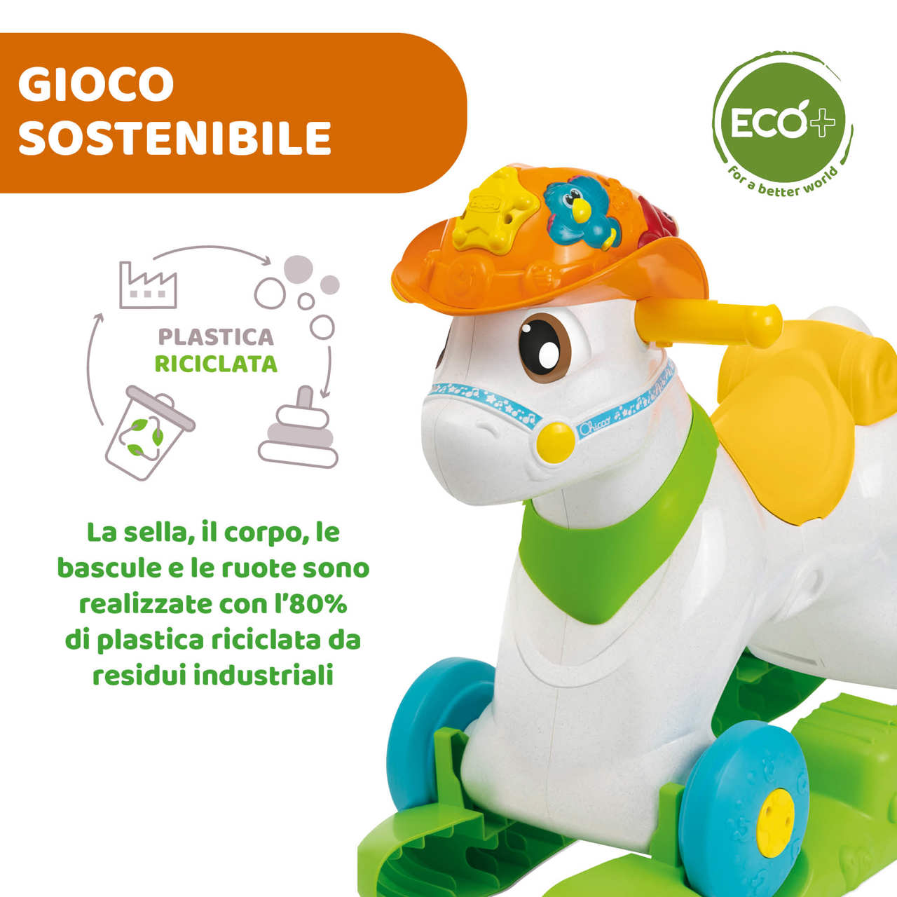Chicco - Cavallo a Dondolo Baby Rodeo
