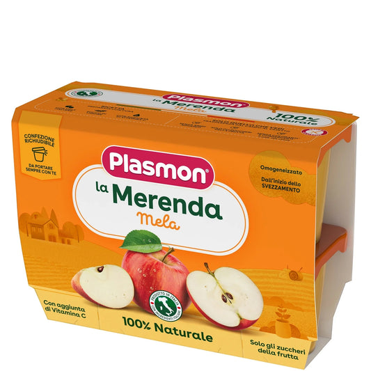 Plasmon - Sapori Di Natura Mela : Confezione 4x100 gr
