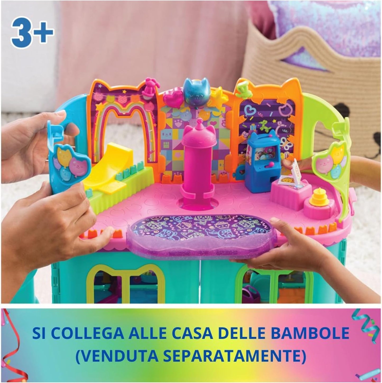 Spin Master - GABBY'S DOLLHOUSE L'Attico Party & Skate room