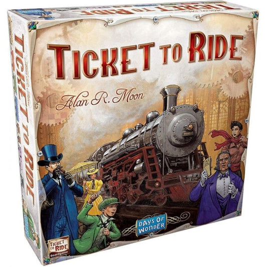 Asmodee - Ticket To Ride -  Avventure Ferroviarie in Nord America per Famiglie