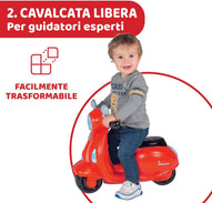 Chicco - Vespa Primavera Cavalcabile Evolutivo