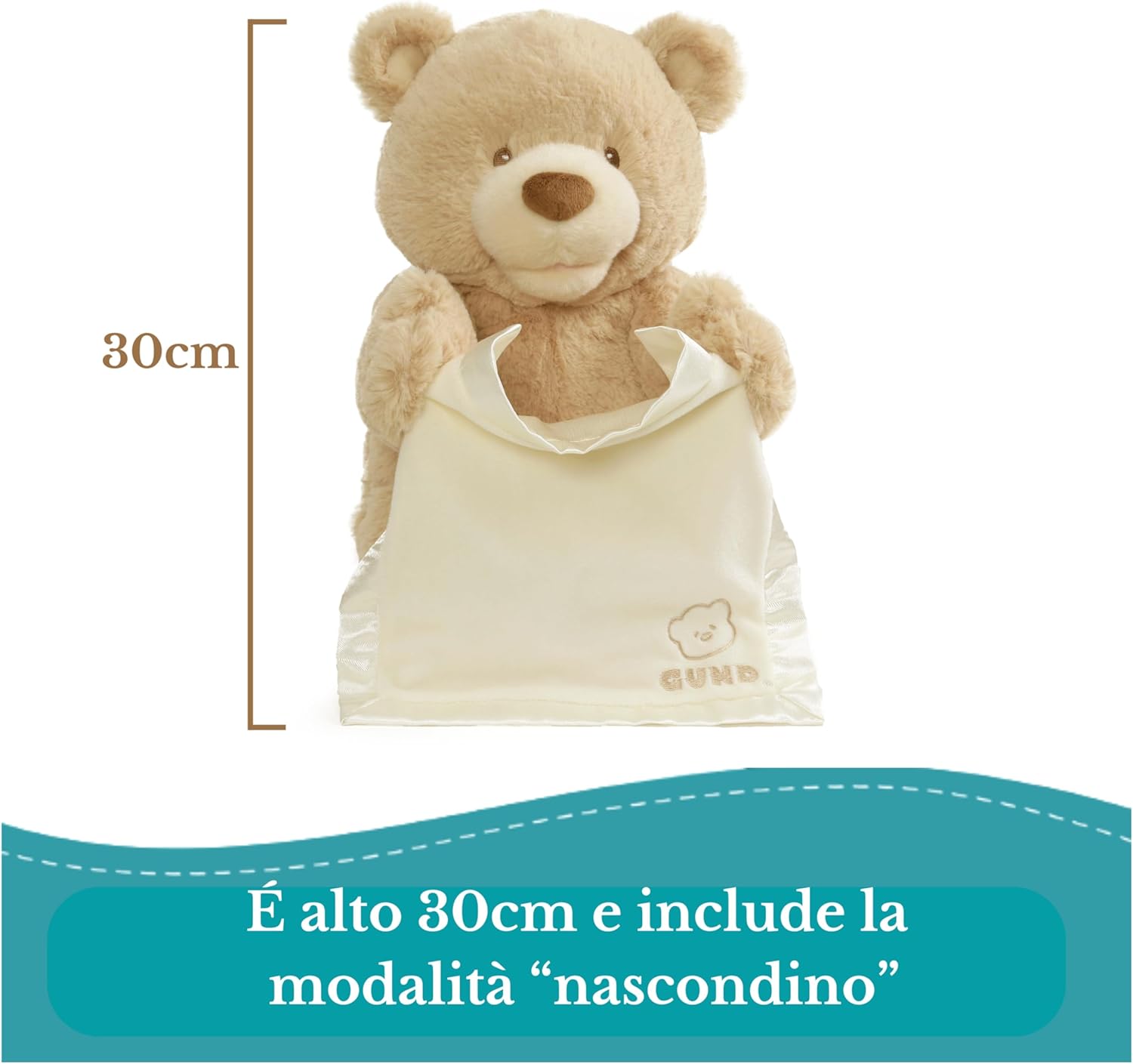 Spin Master - GUND Momo Orsetto interattivo parlante
