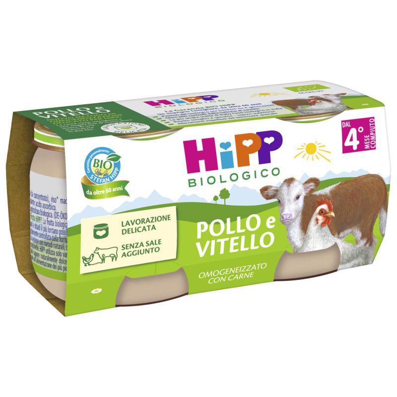 Hipp - Omogeneizzato Carne Pollo E Vitello: Confezione 2x80 gr
