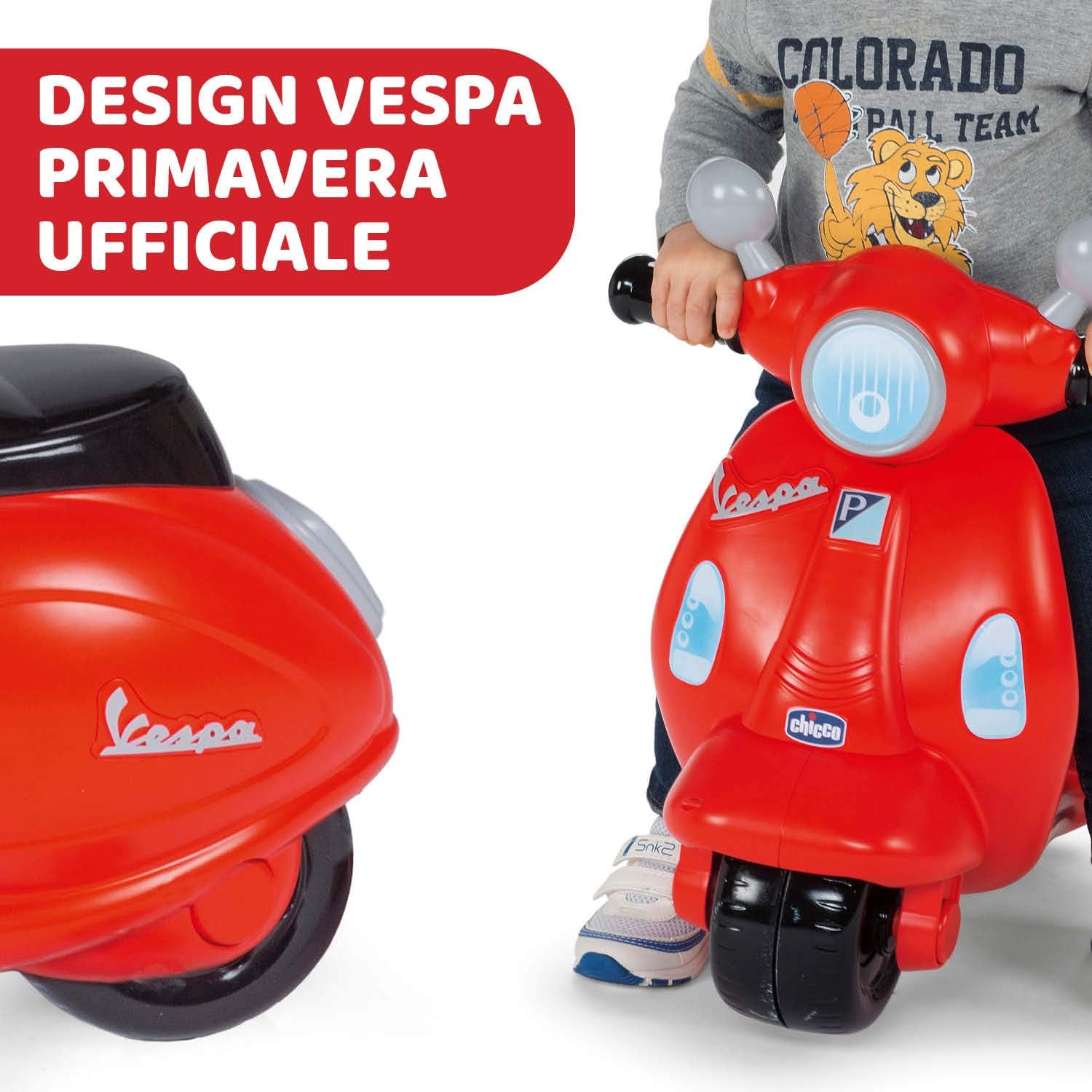 Chicco - Vespa Primavera Cavalcabile Evolutivo