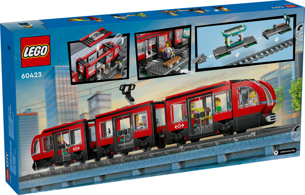 LEGO - Tram E Fermata Del Tram 60423