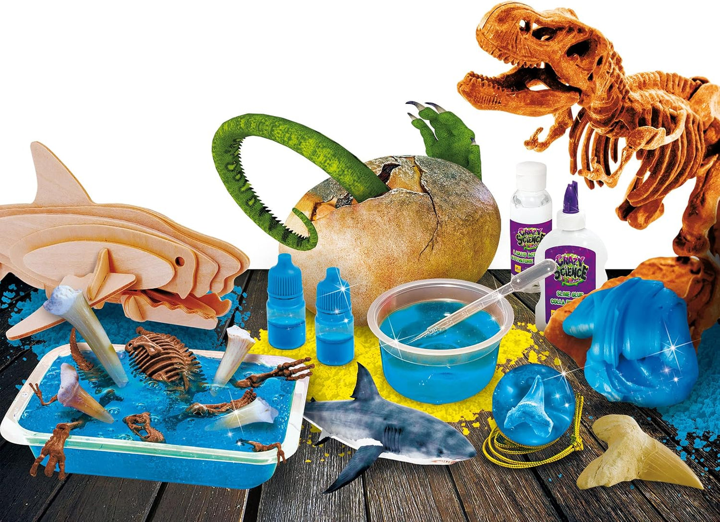 Lisciani - Crazy Science Squali e Dinosauri