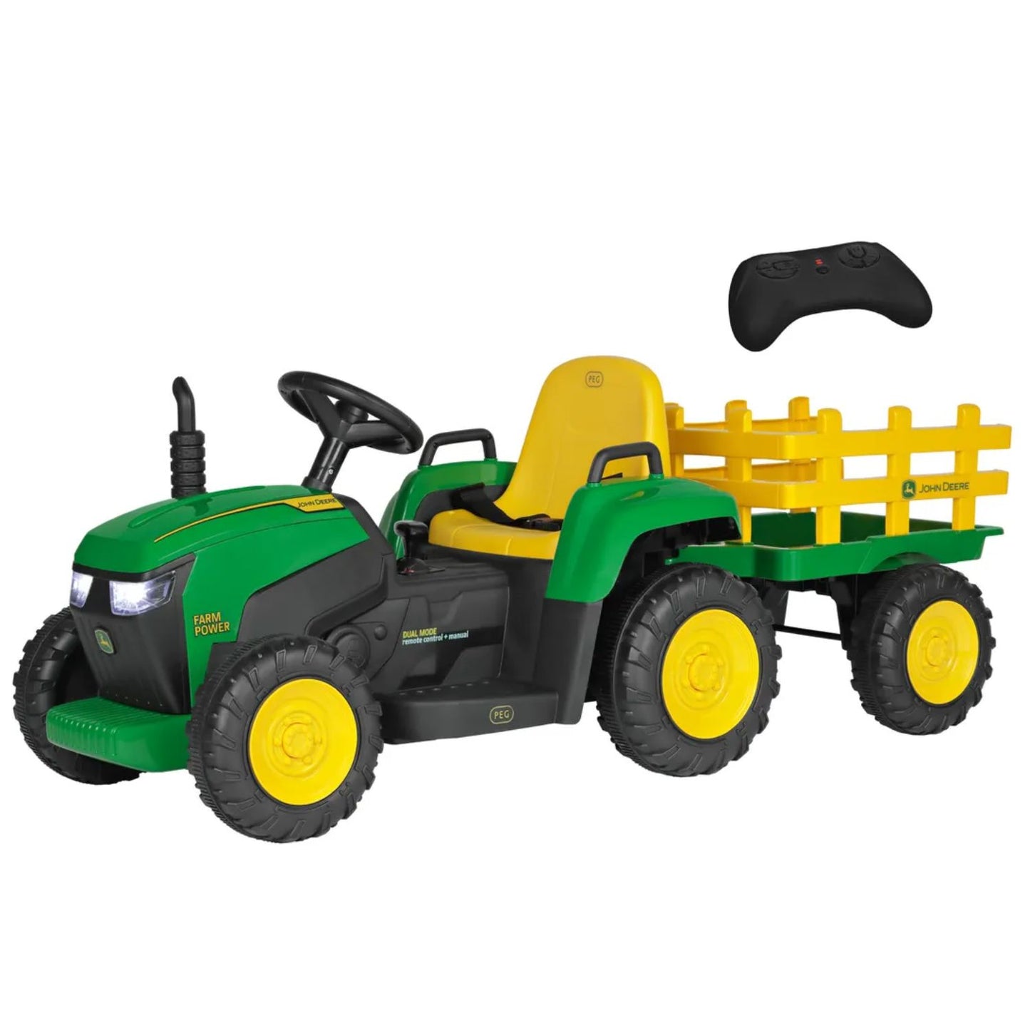 Peg Perego - John Deere Farm Power Tractor New