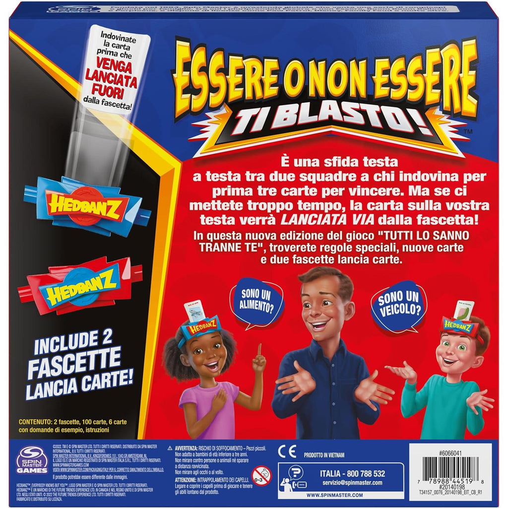 Spin Master - Board Game To Be or Not To Be Blasto!