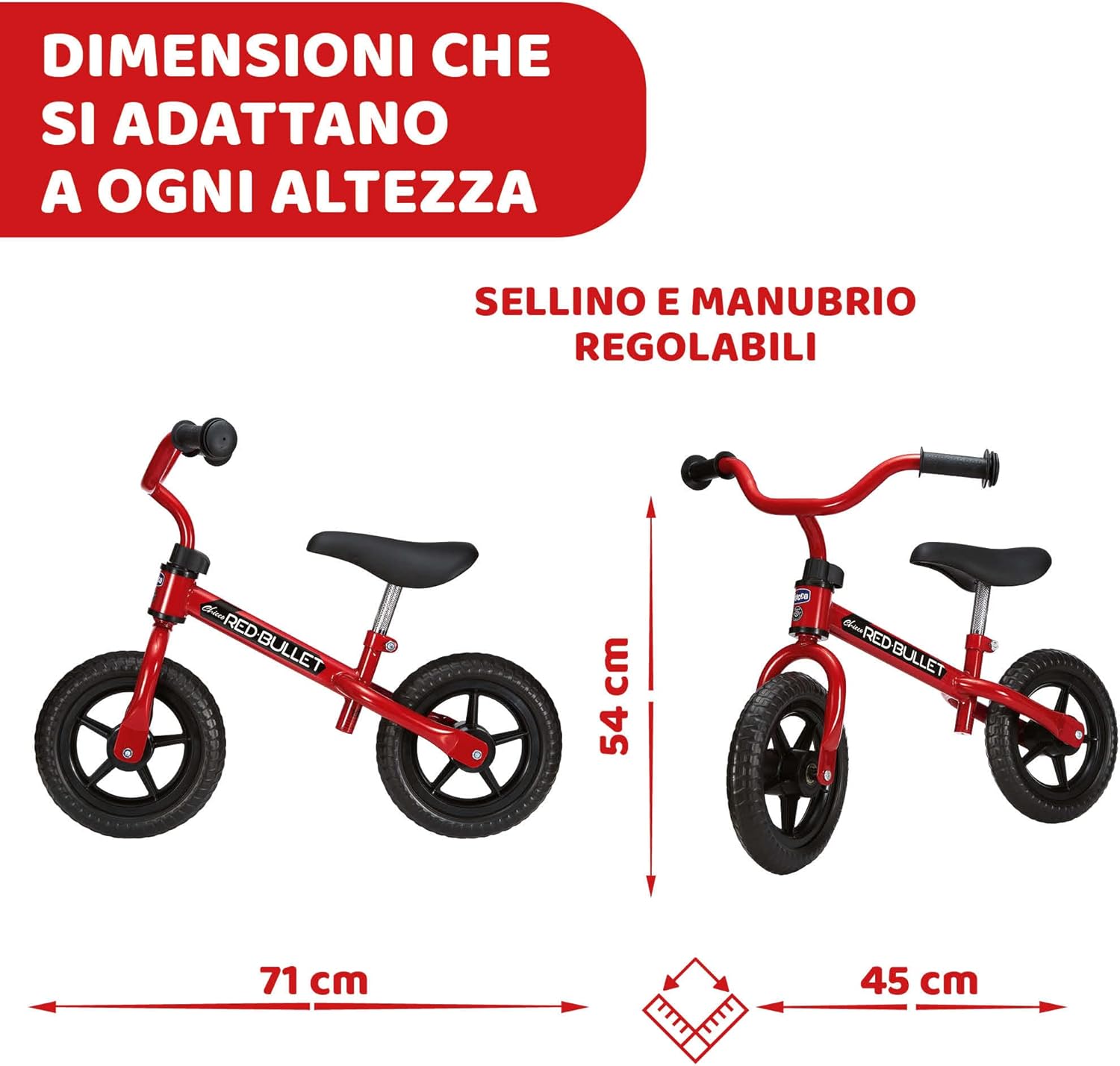 Chicco - Bicicletta senza pedali Balance Bike