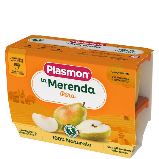 Plasmon - Sapori Di Natura Pera: Confezione 4x100 gr
