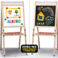 Lisciani - Montessori Wooden Lavagnona Grows With You